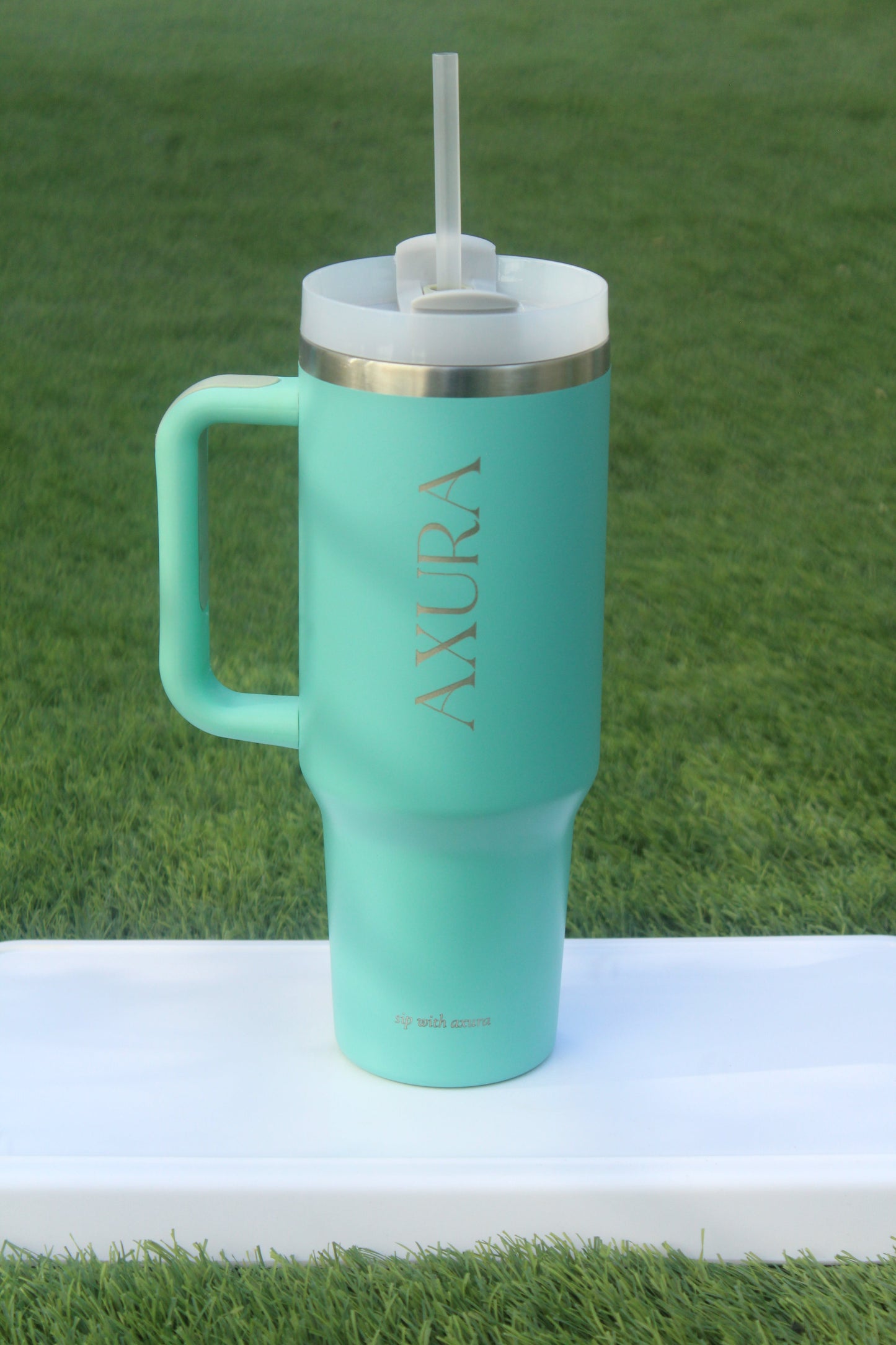 The Mint Green Quencher Tumbler | 40 oz